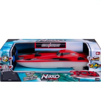 NIKKO Hydro Thunder Radio-Ohjattava vene ( 30cm) Punainen