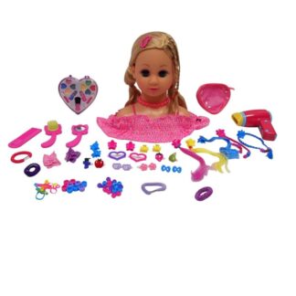 Happy friend kampaus / meikkipää blond