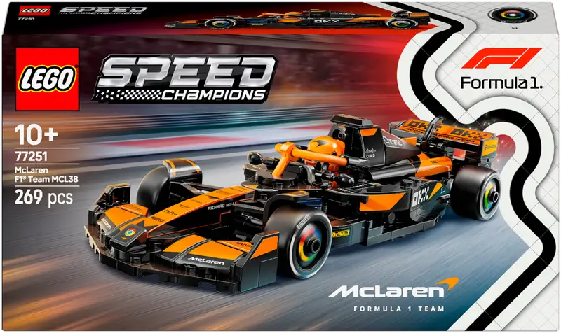 LEGO® Speed Champions McLaren F1® Team MCL38 kilpa-auto 77251
