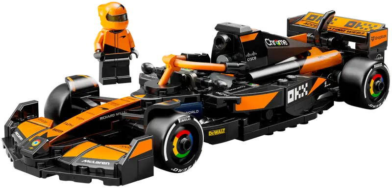 LEGO® Speed Champions McLaren F1® Team MCL38 kilpa-auto 77251 - Image 4