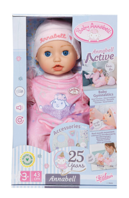 Baby Annabell Active nukke 43cm - Image 4