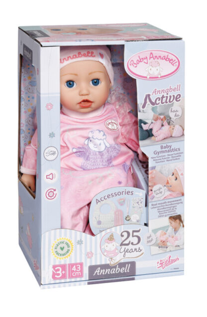 Baby Annabell Active nukke 43cm - Image 3