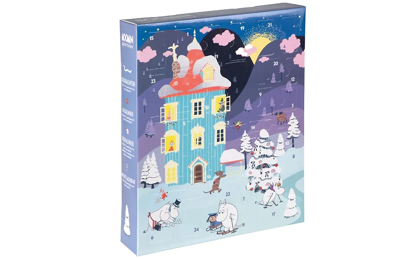 Muumi lelujoulukalenteri 2025