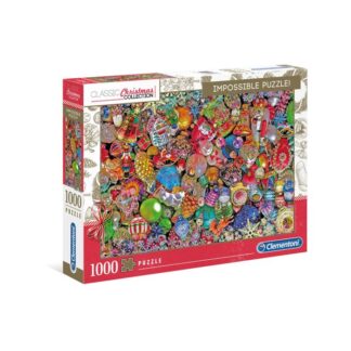 Clementoni Impossible Jolly Christmas palapeli 1000 palaa