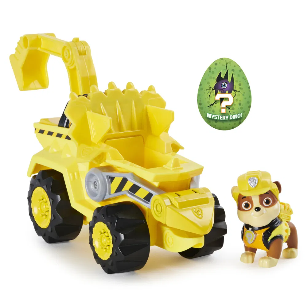 Paw Patrol Dino Deluxe Vehicles Rubble - Image 3