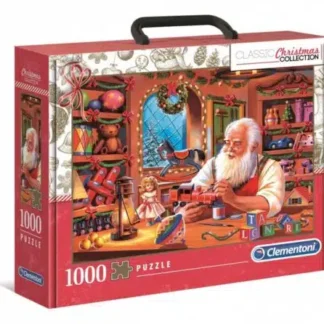 Palapeli 1000 palaa Joulupukin Paja Clementoni