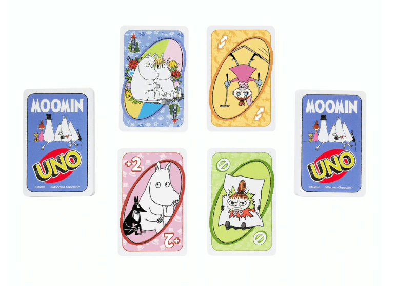 UNO Moomin Muumi pelikortit - Image 3
