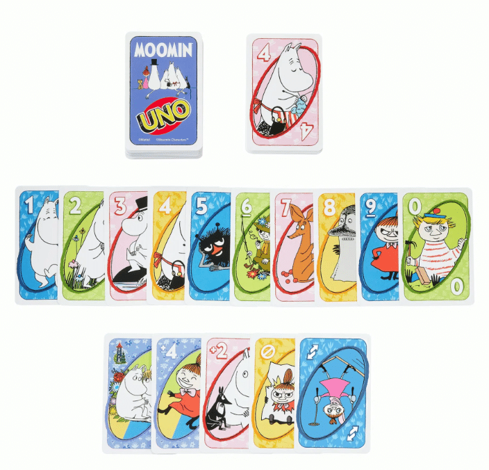 UNO Moomin Muumi pelikortit - Image 4