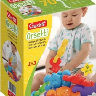 Quercetti nallekarhu liitettävät palat