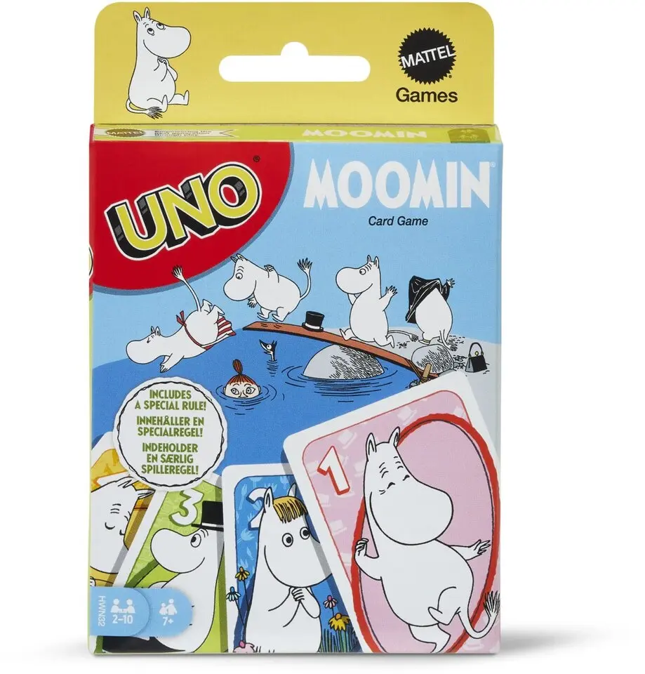 UNO Moomin Muumi pelikortit