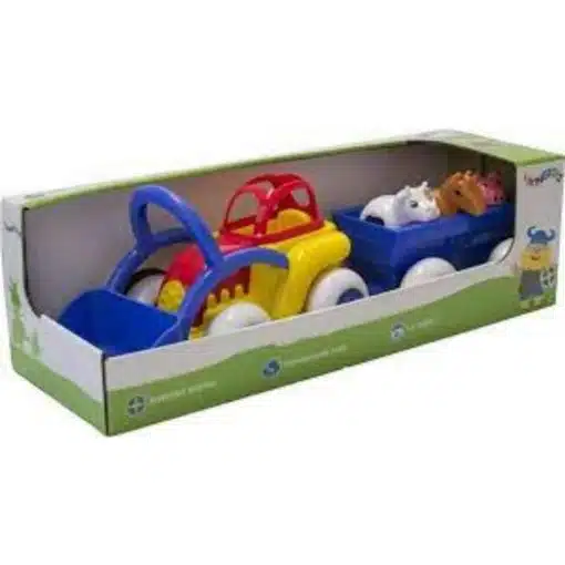 Traktori ja peräkärry