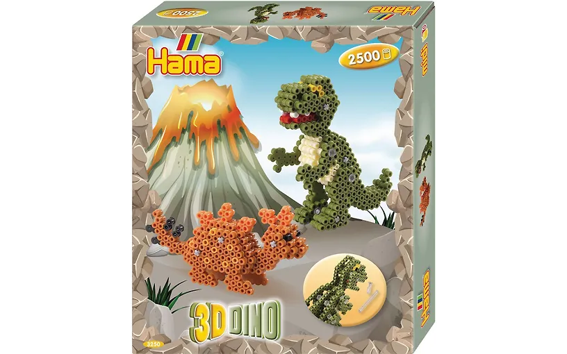 Hama -3D Dino, 2500 kpl