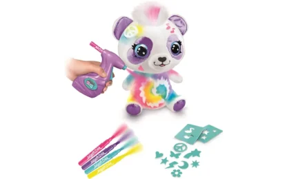 Airbrush Plush -pehmolelu, panda - Image 3