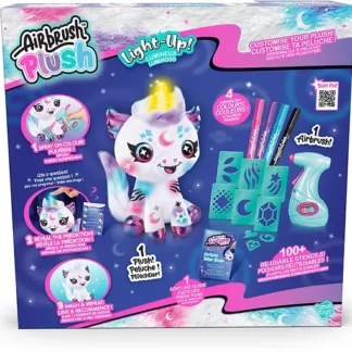 Airbrush Plush -pehmohahmo, Cosmic Unicorn