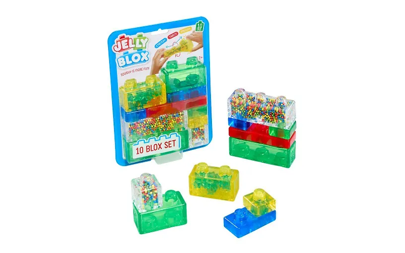 Jelly Blox Rakennuspalikat, 10 osaa