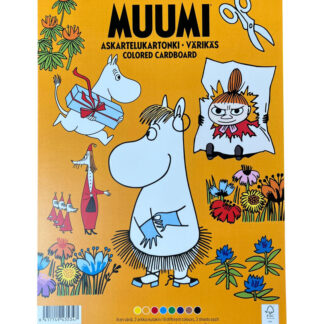 Askartelukartonki Muumi värikäs A4/16 arkkia