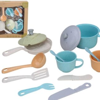 Leikkiastiasetti biomuovia