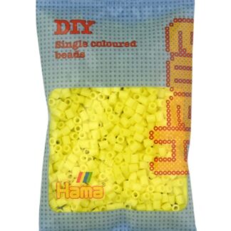 Hama pussi 1000 pastellin keltainen