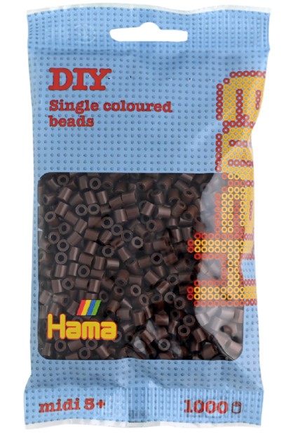 Hama pussi 1000 ruskea