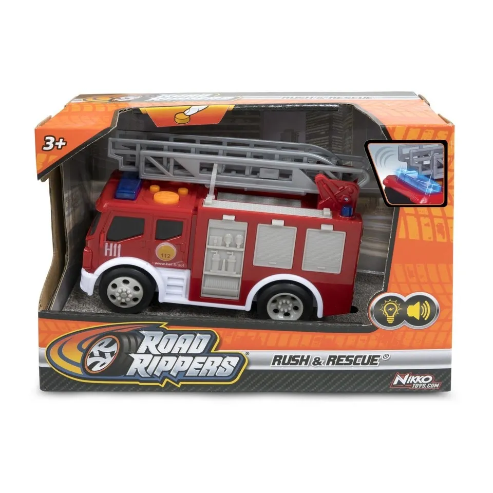 Paloauto valo- ja äänitoiminnoilla